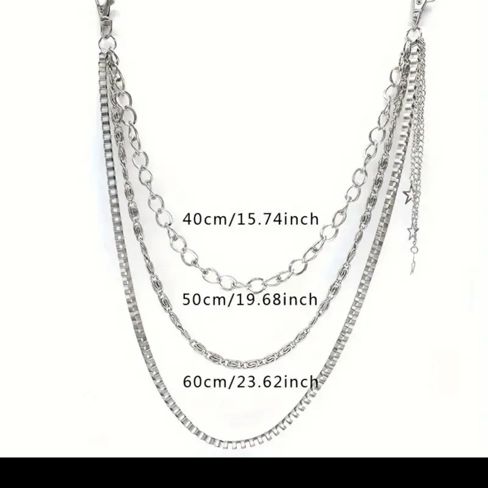 Silver Chain Belt — Trendy Statement Accessory